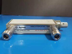 [NBC] Agilent 8495A 手動アッテネータ 4GHz, 70dB, 10dB Steps Manual Attenuator, Opt. 001 (中古 0396)