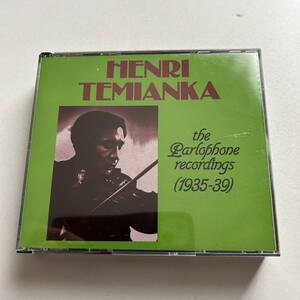 ■■アンリ・テミアンカ/HENRI TEMIANKA：THE PARLOPHONE RECORDINGS (1935-39)■■