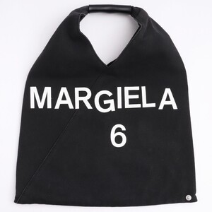 MM6 MAISON MARGIELA ジャパニーズロゴ トートバッグ ブラック S54WD0043 P4537 メゾンマルジェラ エコ バック キャンバス