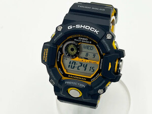 CASIO カシオ G-SHOCK Gショック RANGEMAN レンジマン タフソーラー 電波時計 メンズウォッチ イエロー GW-9400YJ-1JF 超美品