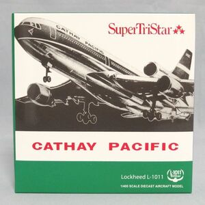 美品★CATHAY PACIFIC Lockheed L-1011 VR-HHL SuperTriStar 1/400 4114 飛行機 航空機 キャセイパシフィック航空 スーパートライスター★