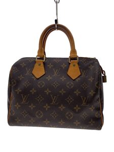 LOUIS VUITTON◆1)スピーディ25_モノグラム・キャンバス_BRW/PVC/BRW