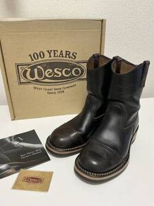 WESCO ウエスコ 2019 JAPAN LIMITED MODEL HORSEHIDE MORRISON 8Eワイズ ホースハイド モリソン 日本限定 馬革 プルオン ブーツ