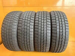 森商会 冬No. 007佐賀発 送料無料！2019 215/65R16 98Q WINTERMAXX WM01 7mm 4本set MAXX 直接引取OK！スタッドレスタイヤ DUNLOP