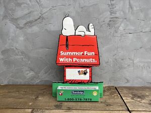 90s summer fun with peanuts travelodge cardboard sign/トラベロッジ スヌーピー/スリーピーベア/172651842