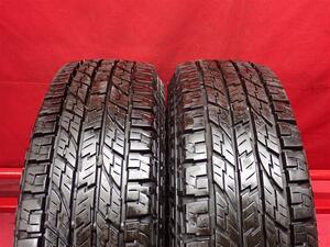 タイヤ2本 《 ヨコハマ 》 ジオランダー A/TG015 [ 225/75R16 115/112R ]8.5分山★ グランドチェロキー n16