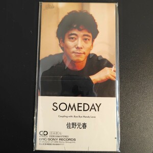  SOMEDAY Bye Bye 佐野元春 8cm CD シングル 中古品 名曲 1981年 CD 80年代 邦楽 