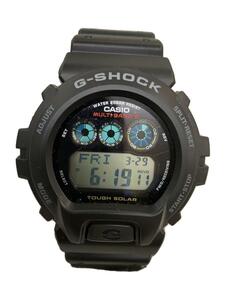 CASIO◆ソーラー腕時計・G-SHOCK/デジタル/BLK/BLK