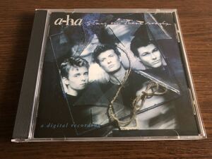 「ステイ・オン・ディーズ・ロード」a-ha 日本盤 旧規格 32XD-983 CSR刻印あり Stay On These Roads 3rd / The Living Daylights