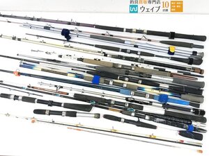 シマノ 舳 40-330・ダイワ リーディング ネライ 240M 等 船竿 ジャンク品