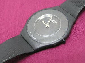 ★ハローカメラ★ 3706 1円スタート スウォッチ swatch 薄型 メンズ クォーツ 腕時計 ジャンク扱い 要修理 AG 2002 生活防水 即決有り