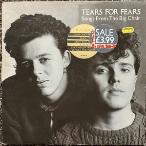 TEARS FOR FEARS / SONGS FROM THE BIG CHAIR ( UK Orig )