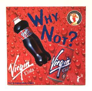 ◆ビンテージ Virgin Cola 販促用 ステッカー バージンコーラ 英国 非売品 90S 