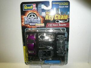 REVELL Model Key Chain HotHatchEuros VW New Beetle 紫