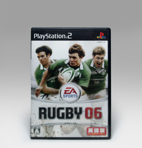 ● PS2 ラグビー 06 英語版 SLPM-66509 動作確認済み RUGBY 06 (English version) NTSC-J EA 2006