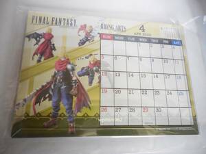 未使用■スクウェア・エニックス ブリングアーツ シリーズ 卓上カレンダー 2020年版■非売品 SQUARE ENIX BRING ARTS calendar