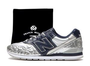 FRANCK MULLER × NEW BALANCE CM996 "SILVER"(トート付き) 26.5cm CM996FMS-TOTE