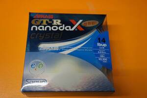 サンヨーナイロン ナノダックスライン アプロード GT-R nanodaX クリスタルハード 14LB,　3.5号　100ｍ