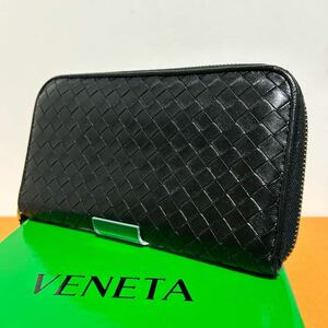 ☆1円〜☆ボッテガヴェネタ ジッピーウォレット 美品　BOTTEGA VENETA 鑑定済み イントレチャート