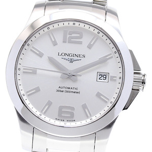 ロンジン LONGINES L3.676.4 コンクエスト デイト 自動巻き メンズ 良品 箱・保証書付き_819565