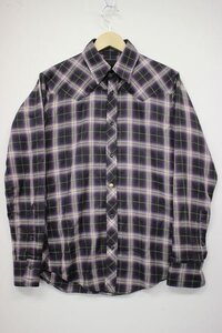 1T1264■JUNHASHIMOTO EAST SIDE WESTERN SHIRTS ジュンハシモト