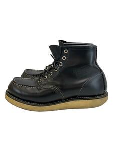 RED WING◆ブーツ/US7.5/BLK/8130