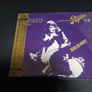 クイーン　ライヴ・アット・ザ・レインボー　１９７４ 未使用　高音質盤　２CD