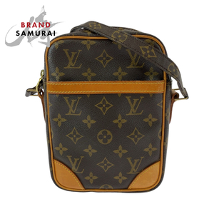 LOUIS VUITTON ルイヴィトン モノグラム ダヌーブ ブラウン ゴールド金具 PVC M45266 ショルダーバッグ ポシェット レディース 409274