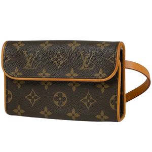 ルイ・ヴィトン Louis Vuitton ポシェット フロランティーヌ ウエストバッグ ポーチ ボディバッグ モノグラム ブラウン M51855【中古】