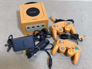 Nintendo GAMECUBE DOL-001 オレンジ コントローラー DOL-003 ゲームキューブ 任天堂 現状品