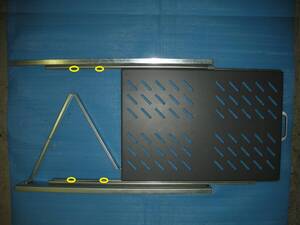 ☆2U Height！hp Racking Drawing Shelf・Table！(#F9-611)「160サイズ」☆ 