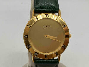 GUCCI グッチ 3000.2.M 0399781 クォーツ ベルト劣化有り 腕時計