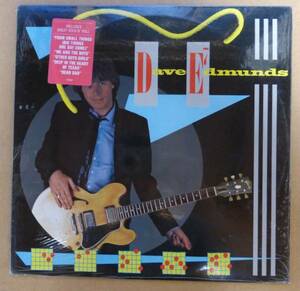 DAVE EDMUNDS「DE7」米ORIG [初回FC規格COLUMBIA] ステッカー有シュリンク美品