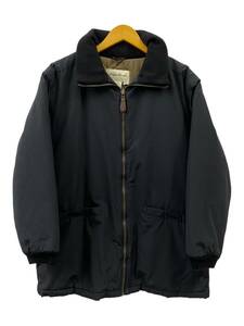 古着 EDDIE BAUER (エディーバウアー) 中綿ジャケット 裏キルティング 60/40クロス ロクヨンクロス ブルゾン M 黒 メンズ/078