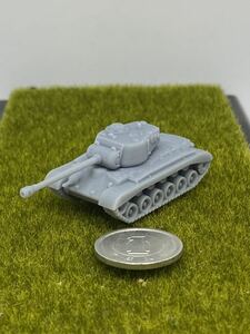 1/144レジンキット　未塗装 WWⅡ アメリカ軍　M26 パーシング　中戦車　ワールドタンクミュージアム　【同梱可能】0525