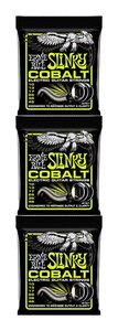 即決◆新品◆送料無料ERNIE BALL 2721 ×3 [10-46] COBALT REGULAR SLINKY エレキギター弦/メール便