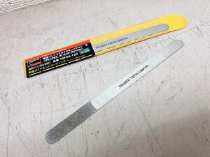 ★中古美品★2本セット トラスコ中山 TRUSCO 極薄フレックスダイヤモンドヤスリ 平 TSF05-120 粒度#120 両面ダイヤモンドコーティング)岡b