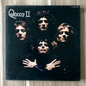 【JPN盤/LP】Queen クイーン / Queen II ホワイト・クイーンとブラック・クイーンの啓示 ■ Elektra / P-10119E / フレディ・マーキュリー