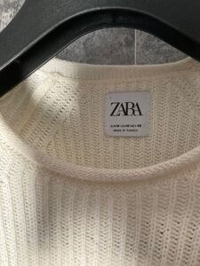 ZARA ホワイトニット