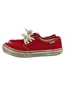 VANS◆ローカットスニーカー/27.5cm/RED/471967-0003