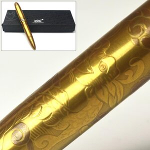 【趣楽】 希少　【ＭＯＮＴ ＢＬＡＮＣ】 モンブラン　服部峻昇作　龍図蒔絵万年筆　Ｎo.１４９　長さ１４，８ｃｍ　重量３２ｇ　本物保証