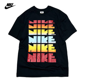 【新品】ナイキ クラシック 半袖 Tシャツ【010：黒】M NIKE NSW ACLASSIC TEE ゴツナイキ ルーズフィット