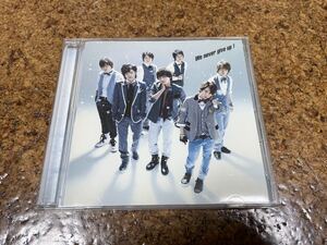 5 CD cd Hey!Say!JUMP we never give up