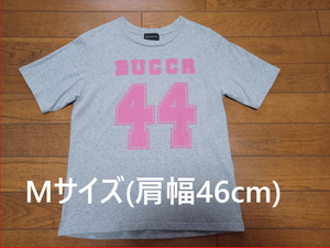 BUCCA　Tシャツ　Mサイズ　送230円可能　厚生地　グレー系　