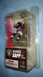 マクファーレン：フットボール NFL RAIDERS WARREN SAPP 18ｘ12ｘ5cm ウォーレン サップ 2FTANA/オクパナ