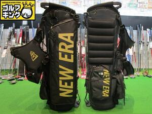 GK栄三越■ 405 【新品】◆NEWERA◆ニューエラ◆スタンドキャディーバッグ◆13061334-OSFM◆ブラック/ゴールド◆人気