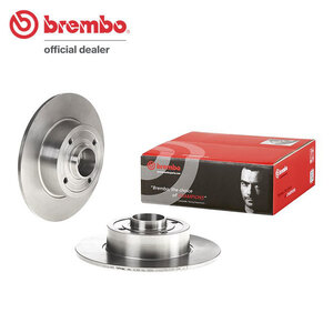 brembo ブレンボ ブレーキローター リア用 ルノー トゥインゴ NK4M H21.10～H28.9 ルノー・スポール 1.6L ベアリング付