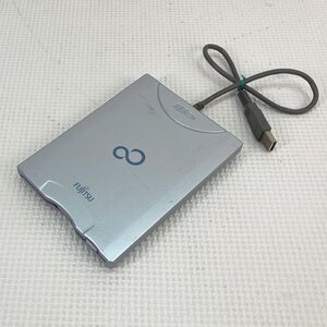 中古 動作確認済 USB接続フロッピードライブ USB2.0接続 ★ 富士通 CP199213-01 バスパワー #1401-K