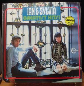 【CF076】IAN & SYLVIA「Greatest Hits」(2LP), 86 US Compilation Reissue/シュリンク　★フォーク