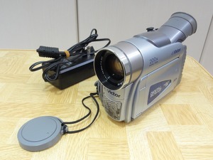 ★録画再生OK★Victor ビクターJVC MiniDVビデオカメラ GR-D70K ACアダプタおまけ 送料600円 